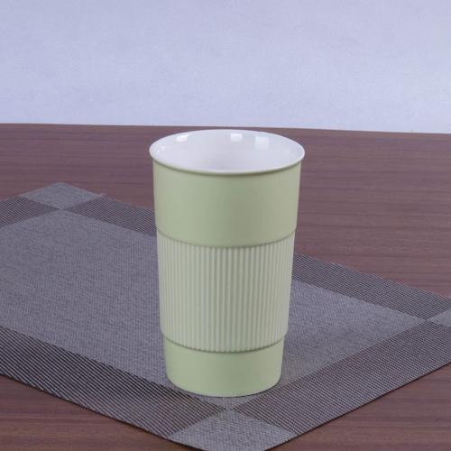 工厂批发 创意水杯 磨砂哑光色釉杯子 早餐杯 陶瓷杯 广告杯
